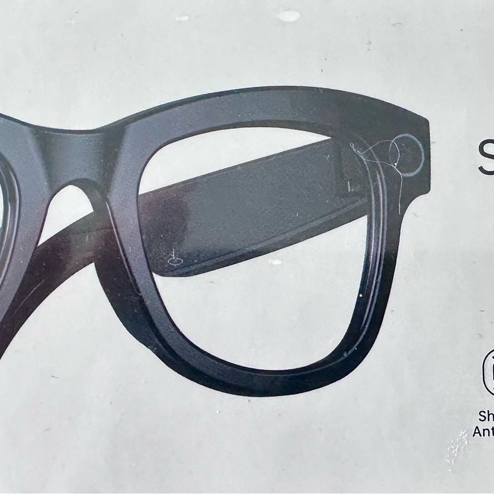 AI Intelligent WHITE SMART GLASSES Device